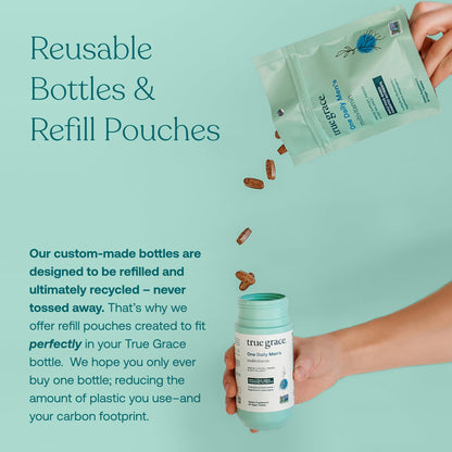 Variantes de productos multivitamínicos de True Grace