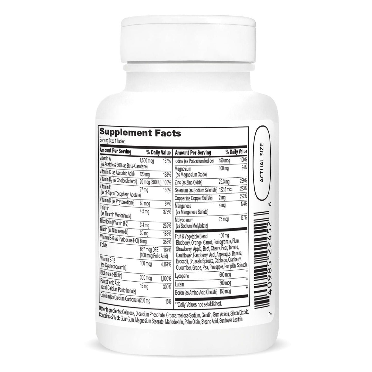 Variedad de multivitaminas Wellify disponibles