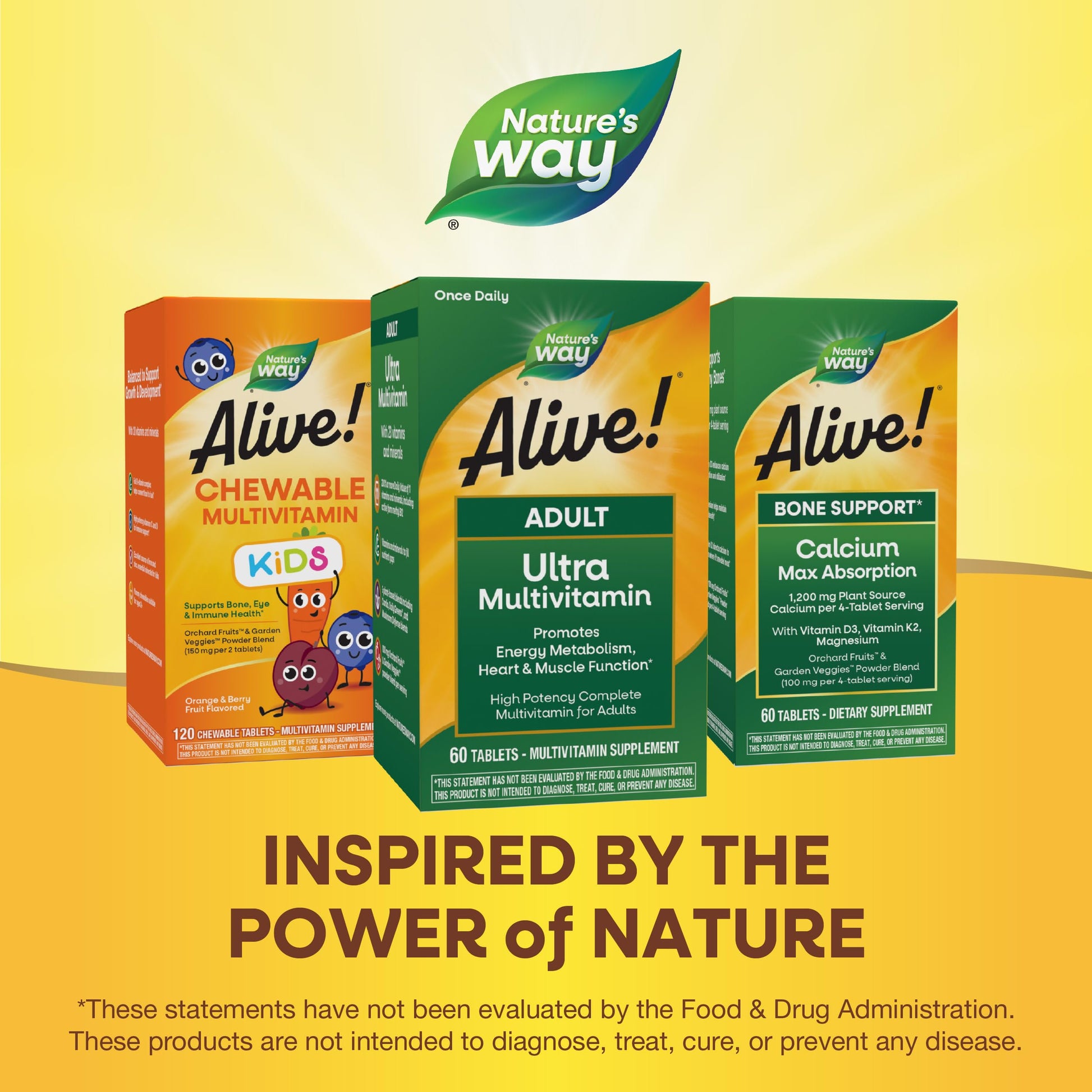 Variedad de multivitamínicos de Nature's Way