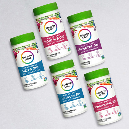 Variedad de multivitamínicos Rainbow Light