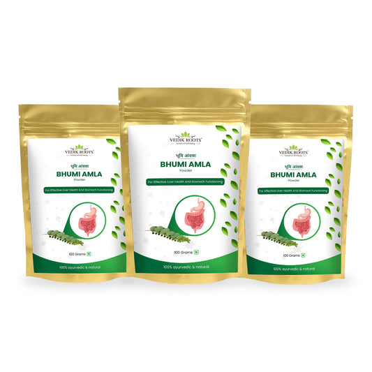 Paquete de polvo Bhumi Amla orgánico Vedikroots antioxidante