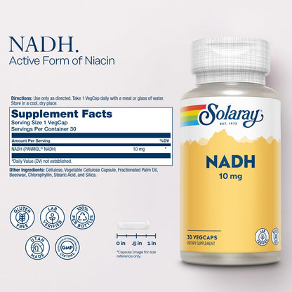 VegCaps de SOLARAY NADH