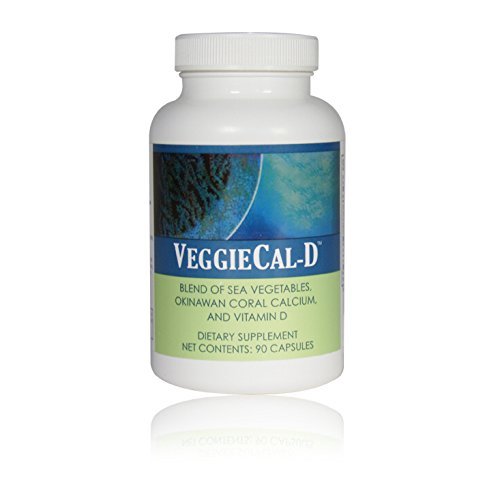 VeggieCal-D suplemento multivitamínico algas marinas calcio coral vitamina d3