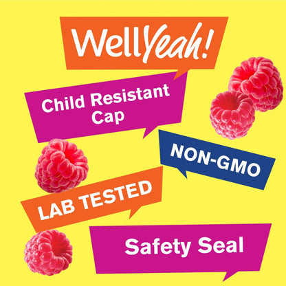 Ventajas de las gomitas WellYeah: sin gluten, veganas, sabores naturales.