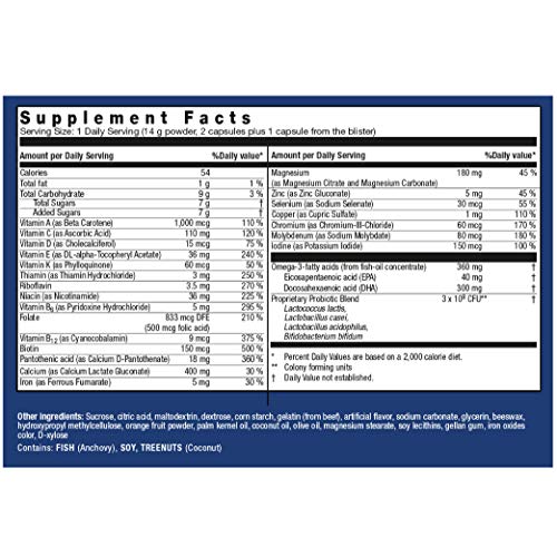 Viales Orthomol Natal vitaminas minerales soporte fertilidad