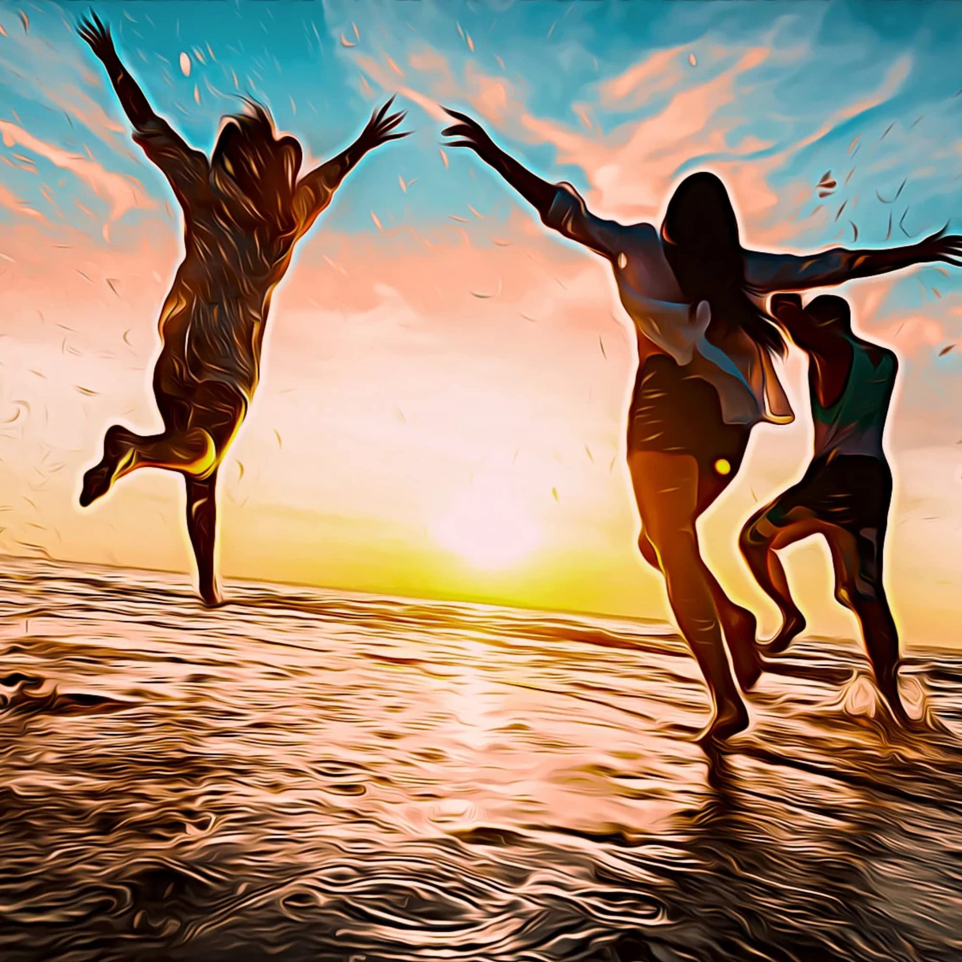 Vida activa jóvenes vitamínicas energía