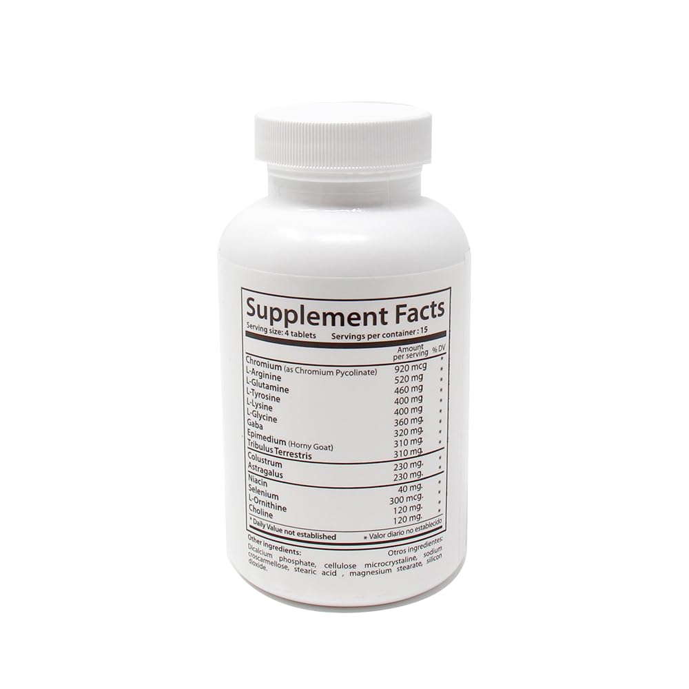 Vista de ingredientes de Carson Life Enhancer