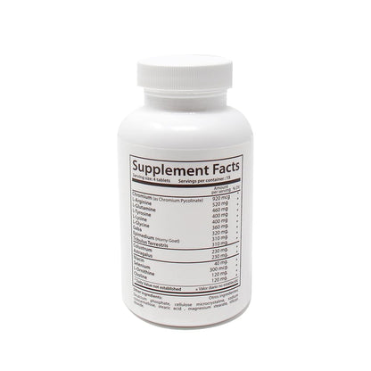 Vista de ingredientes de Carson Life Enhancer