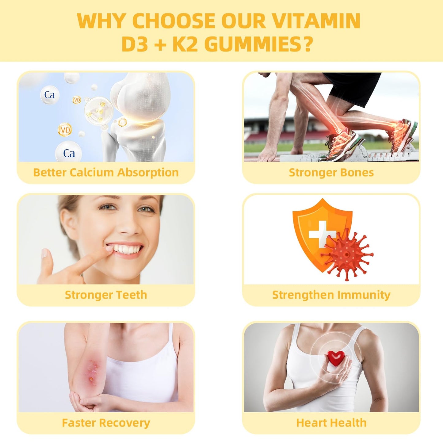 Vista lateral etiqueta gomitas vitamin d3 k2 Wellcatcher