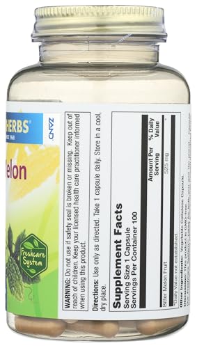Vista lateral del frasco Zand Bitter Melon Suplemento Herbal