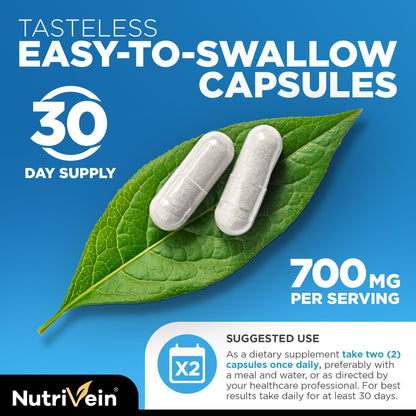 Vista lateral crema Nutrivein Vitamina C y glutatión