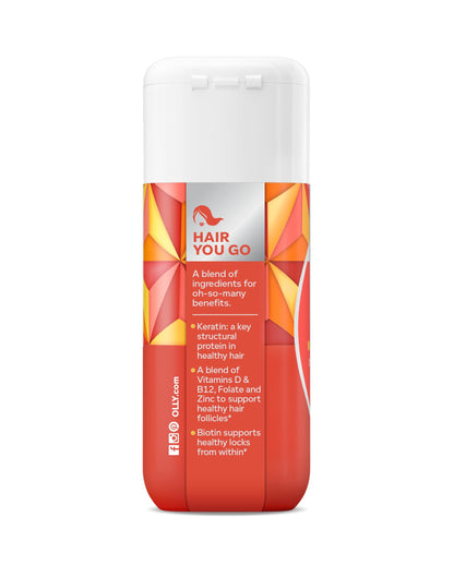 Vista lateral de OLLY Ultra Strength softgels