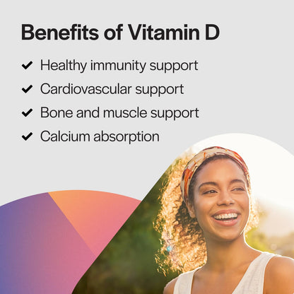 Vista lateral PureFormulas Vitamina D3 5000 UI