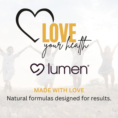 Vista superior Lumen Naturals K2D3 suplemento femenino