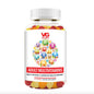 Botella VITA GLOBE de gominolas multivitamínicas para adultos con vitaminas esenciales.
