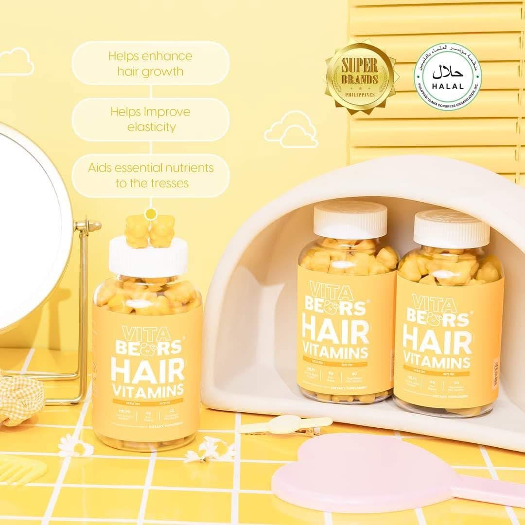 Envase de Vitabears vitaminas para piel radiante y saludable