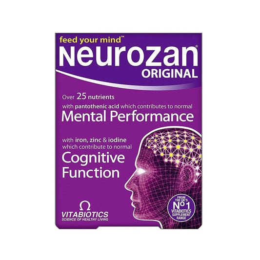 Vitabiotics Neurozan suplemento avanzado 30 tabletas