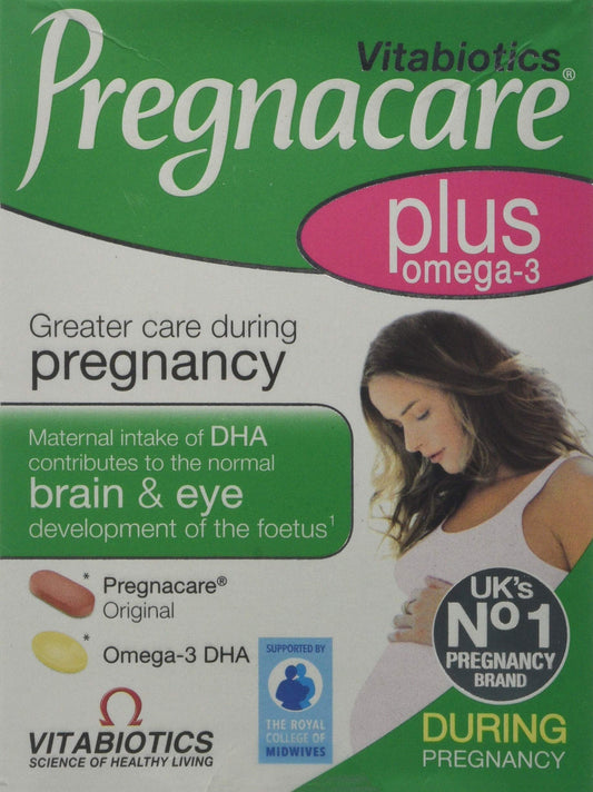 Vitabiotics Pregnacare Plus 56 tabletas pack doble para embarazo