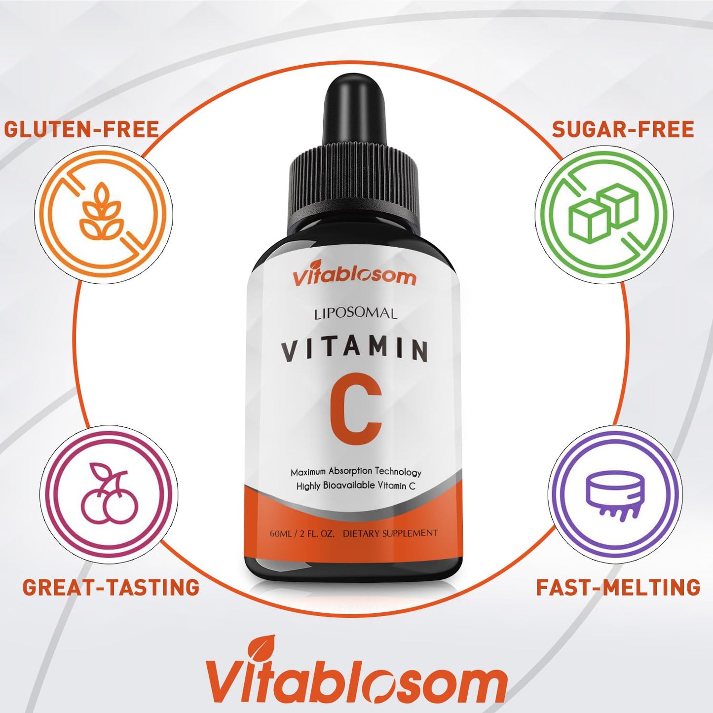 Vitablosom gotas vitamina c liposomal suplemento saludable