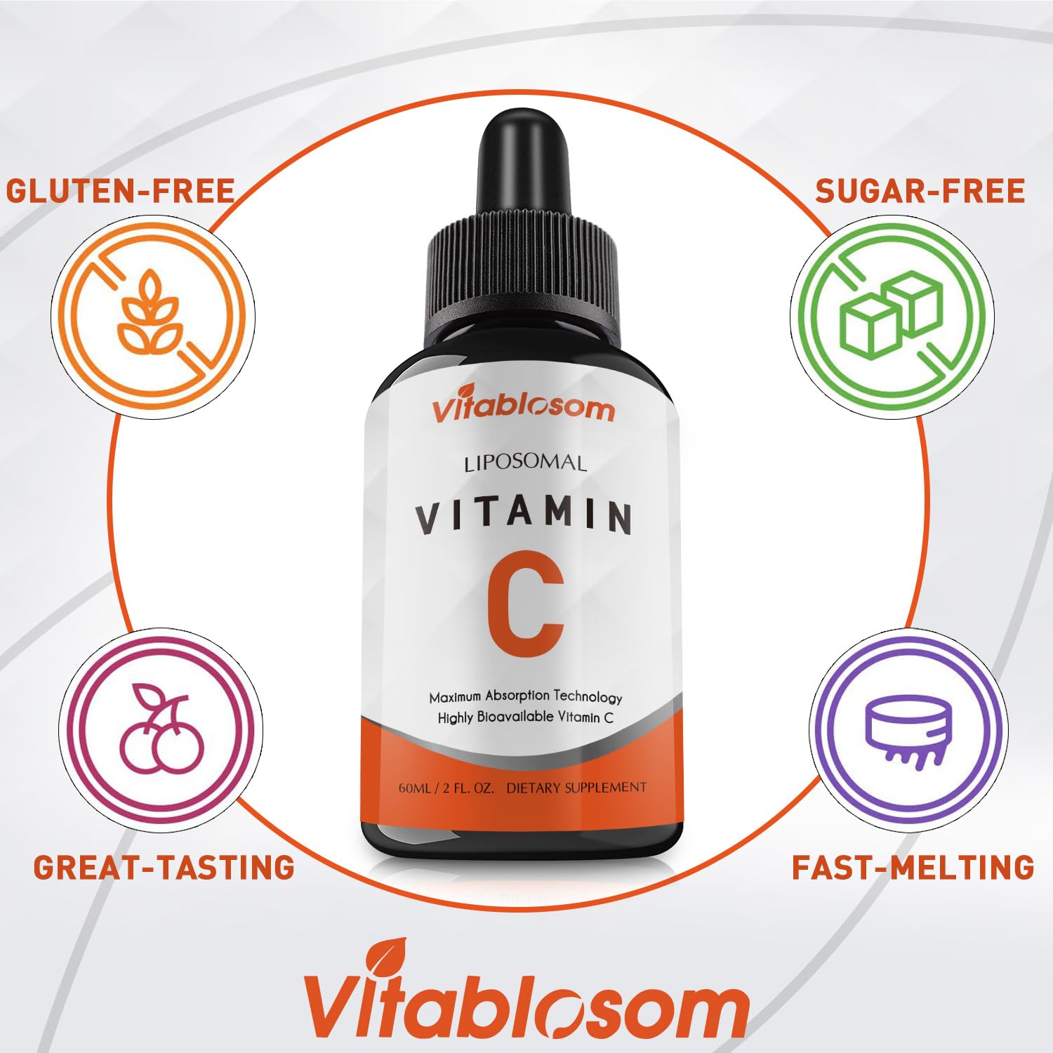 Vitablosom gotas vitamina c liposomal suplemento saludable