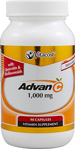 Vitacost Advan-C 1000 mg quercetina bioflavonoides cítricos suplemento