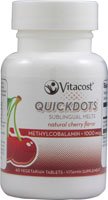 Vitacost metilcobalamina B-12 tabletas sublinguales sabor cereza