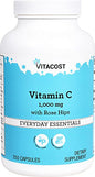 Vitacost vitamina c 1000mg con escaramujos 250 cápsulas