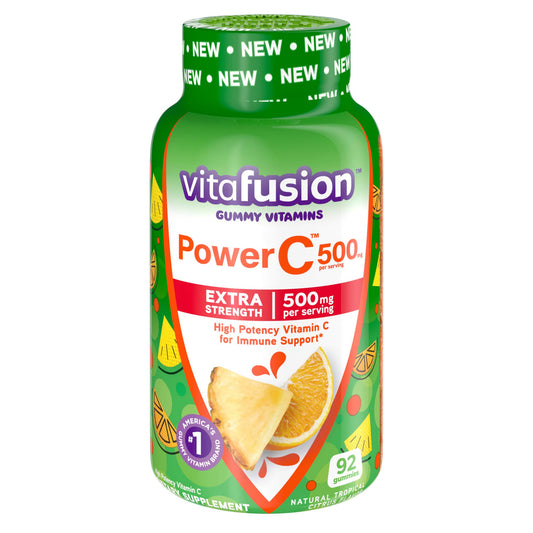 Vitafusion gomitas calcio y vitamina c paquete combinado