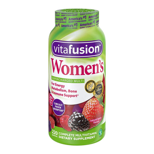 Vitafusion gomitas multivitaminas para mujer 220 unidades