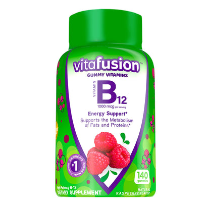 Vitafusion gomitas vitamina B12 sabor cereza