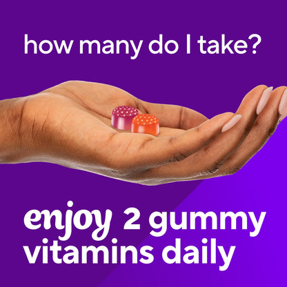 Vitafusion gomitas vitaminas para adultos sabor natural