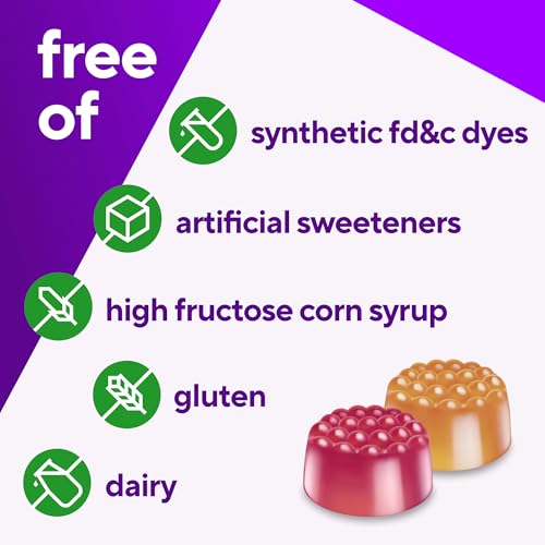vitafusion libre de colorantes y edulcorantes
