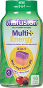 Frasco de Vitafusion Multi + Energía Vitaminas de Goma