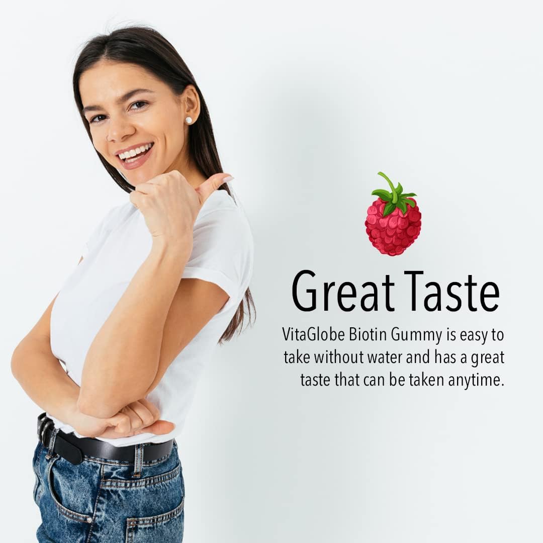 Colágeno en gominolas VitaGlobe para uñas fuertes