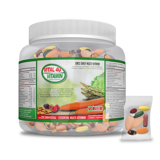VITAL 4U multivitamínico diario en envase, 30 porciones