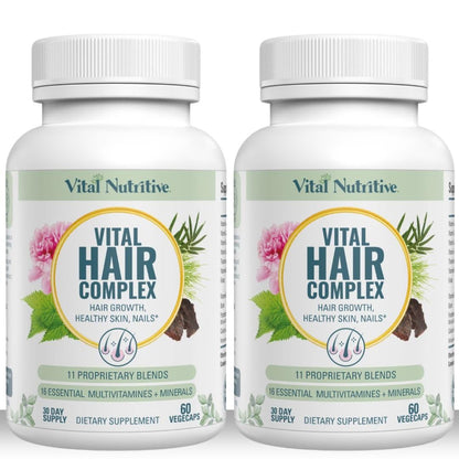 Vital Hair Complex suplemento para cabello sano caja frontal