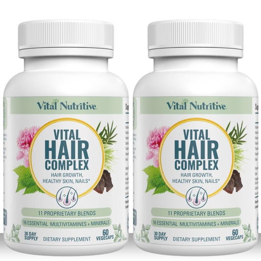 Vital Hair Complex suplemento para cabello sano caja frontal