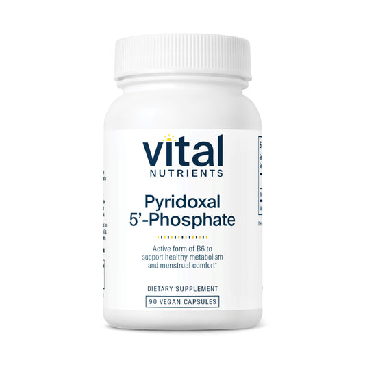 Vital Nutrients vitamina b6 activada p5p 90 cápsulas frasco