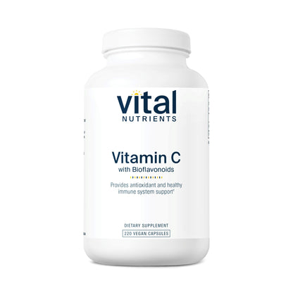 Vital Nutrients vitamina c con bioflavonoides 220 cápsulas veganas