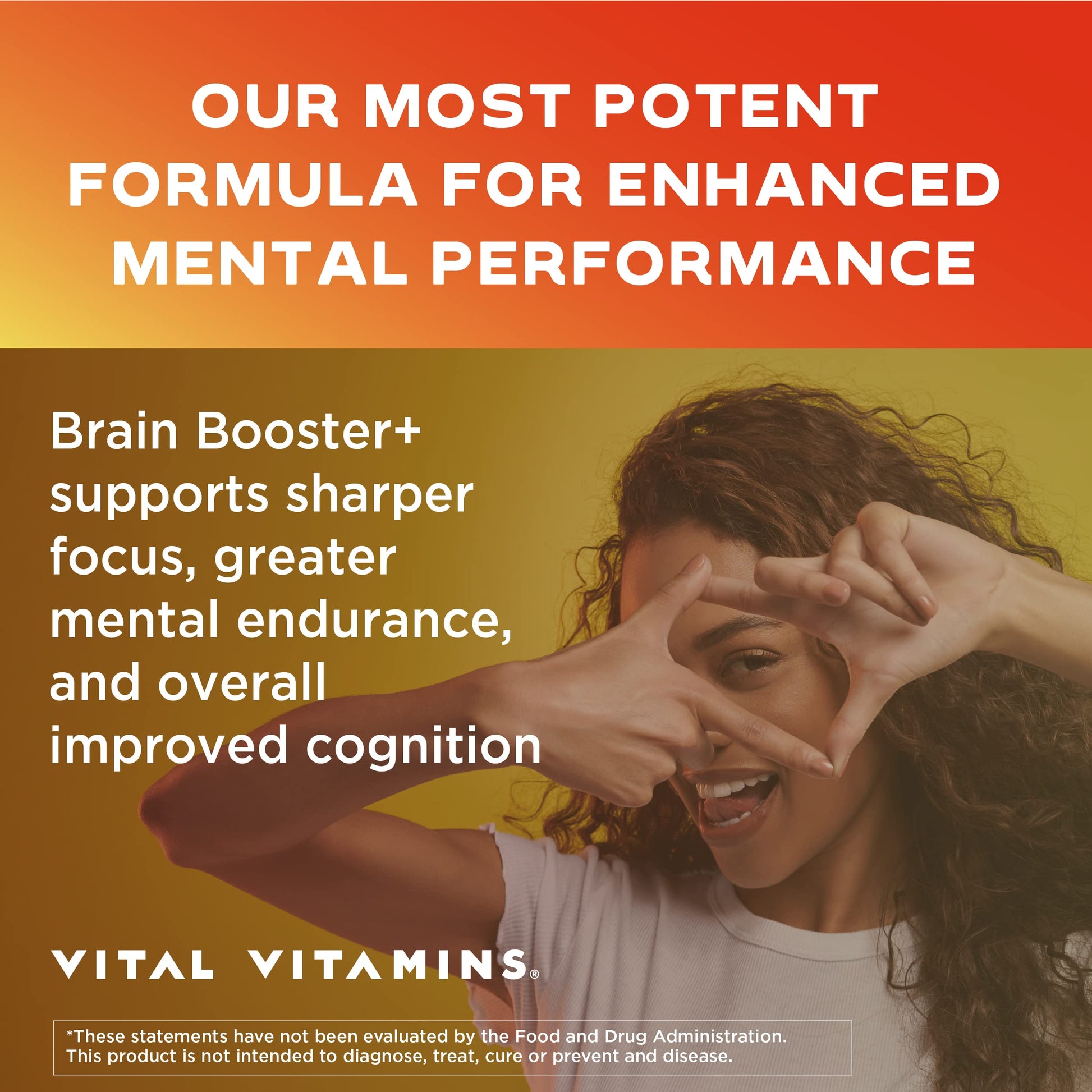Cápsulas para enfoque y memoria Vital Vitamins