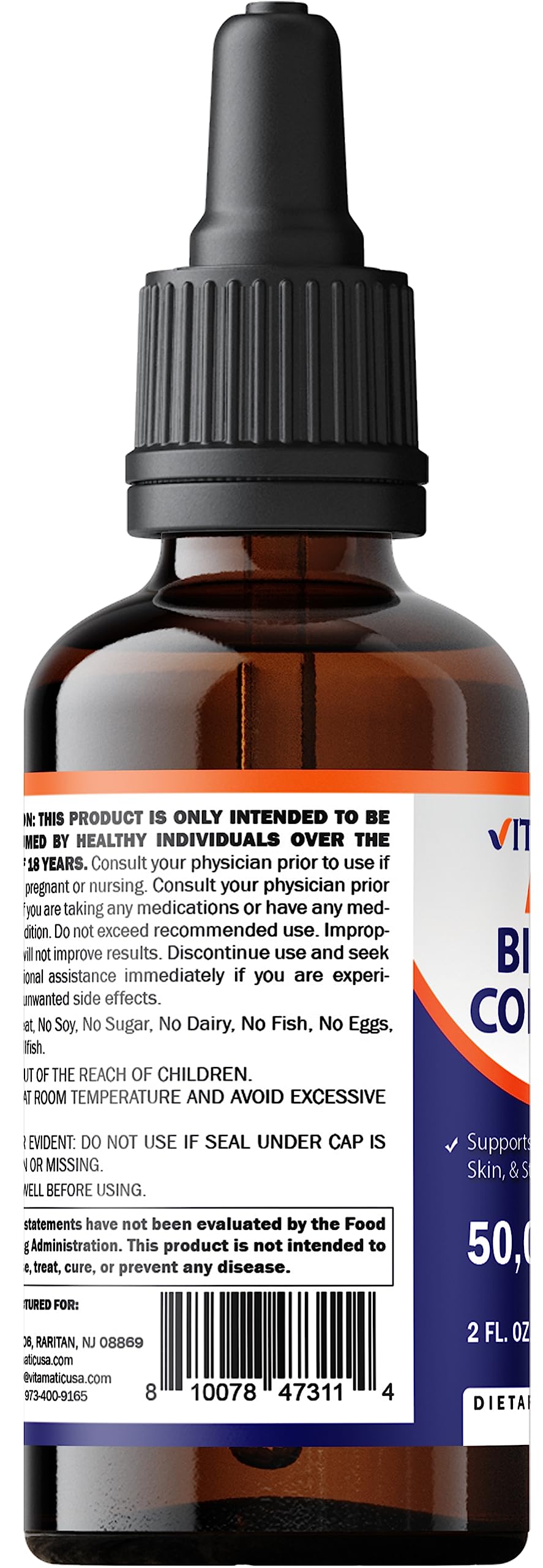 Vitamatic líquido biotina colágeno 2 packs