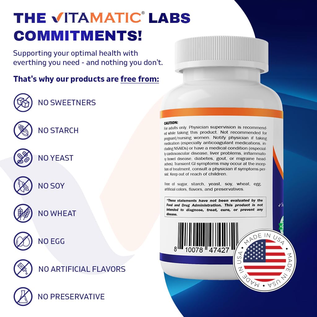 Vitamatic niacina sin gluten y sin gmo