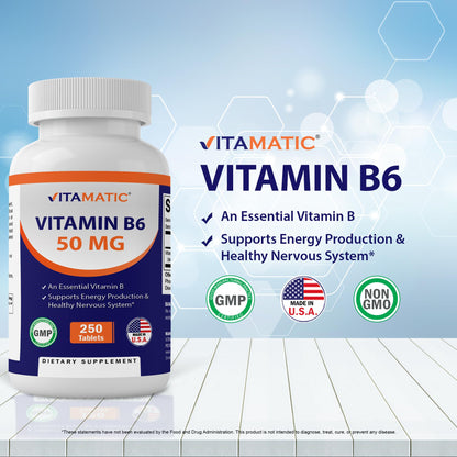 Vitamatic tabla información vitamina B6