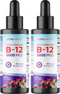 Vitamatic vitamina B12 líquida 5000 mcg sabor a baya 2 onzas