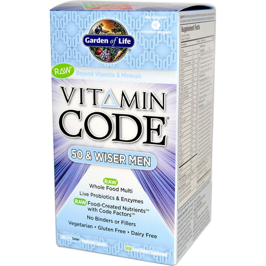 Vitamin Code multivitamínico para hombres mayores de 50 años