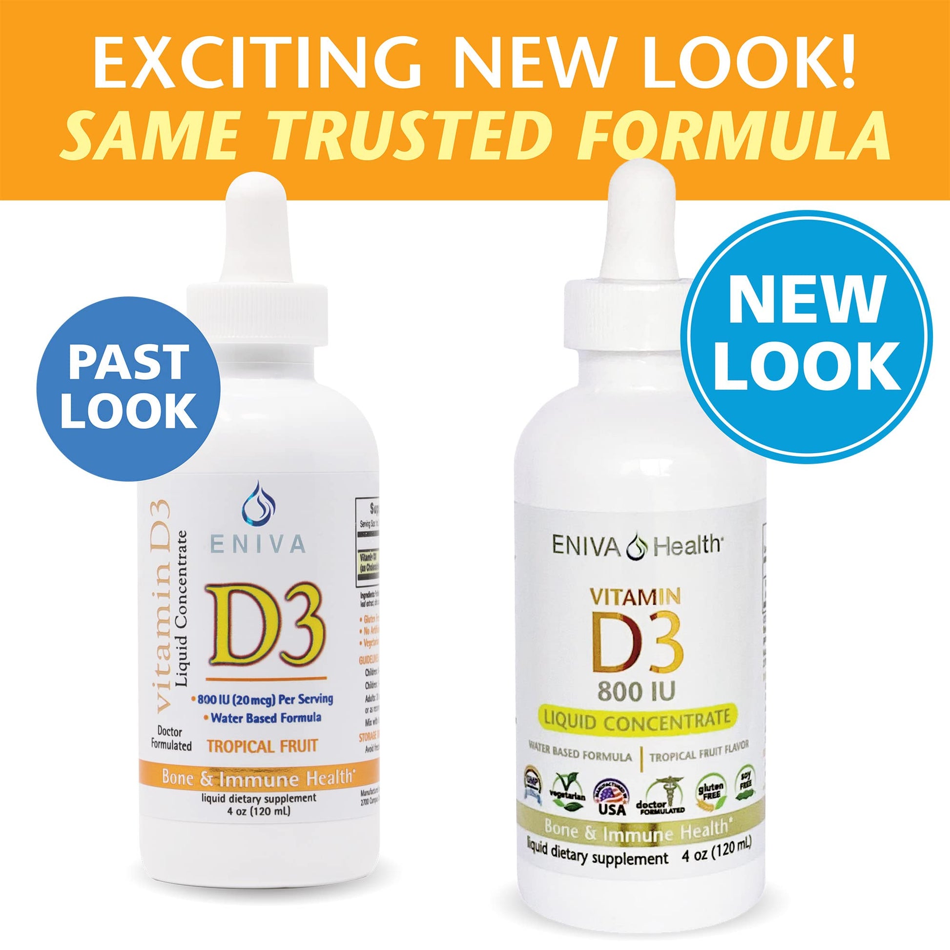 Vitamin D líquido formulado para rápida absorción