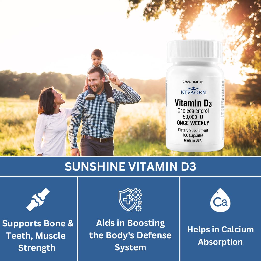 Vitamin D2 y D3 combinación paquete