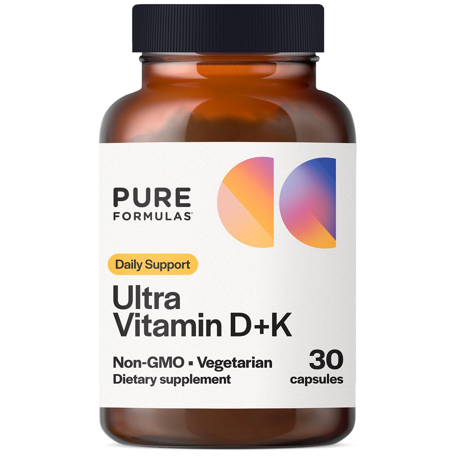 Vitamin D3 K2 suplemento 5000 ui 30 cápsulas vegetarianas sin soya