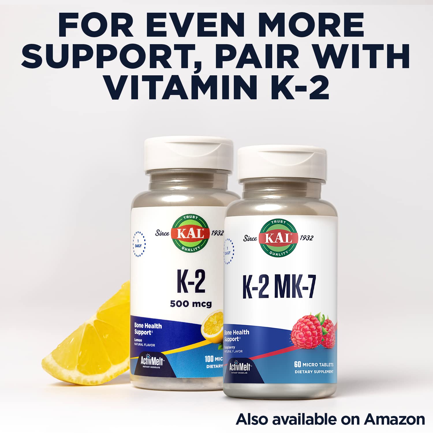 Vitamin d3 kAL suplemento masticable alta potencia