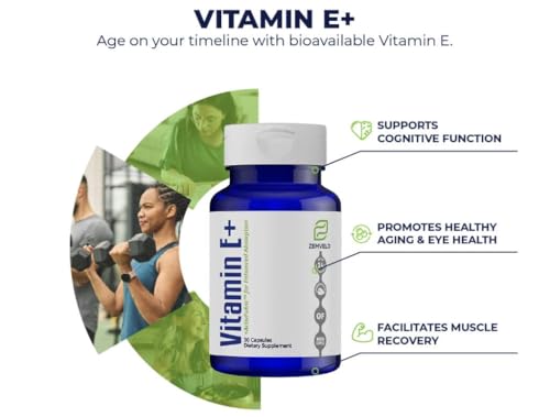 Vitamin E+ Zemvelo caja frontal suplemento para recuperación muscular